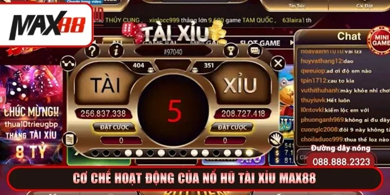 Cơ chế hoạt động của nổ hũ tài xỉu được thiết kế minh bạch