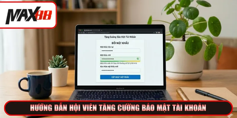 Hướng dẫn hội viên tăng cường bảo mật tài khoản