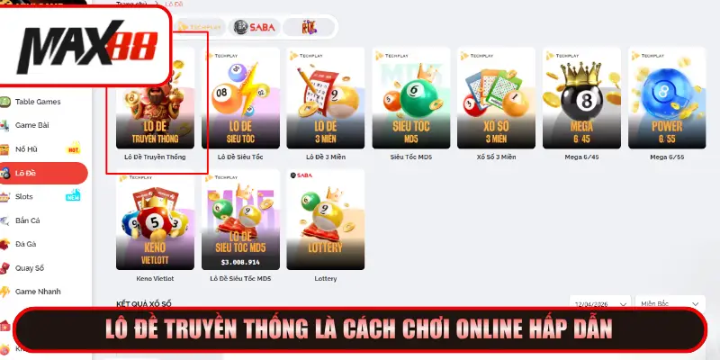 Lô đề truyền thống là cách chơi online hấp dẫn