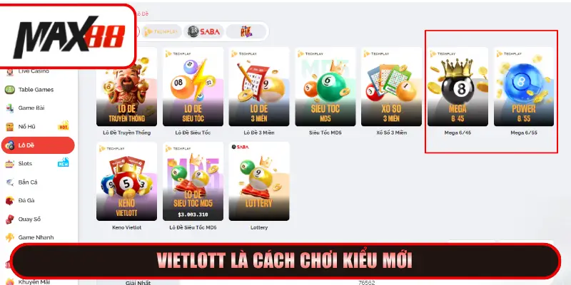 Vietlott là cách chơi kiểu mới được yêu thích
